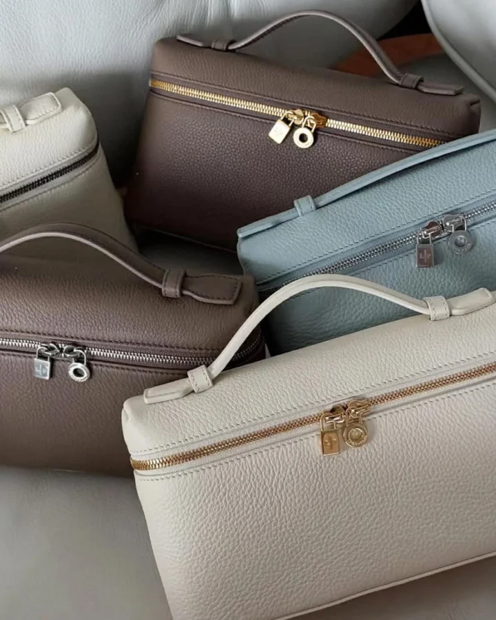Women's Leather Shoulder Bag, Leather Top Handle Bag, Elegant Evening Bag