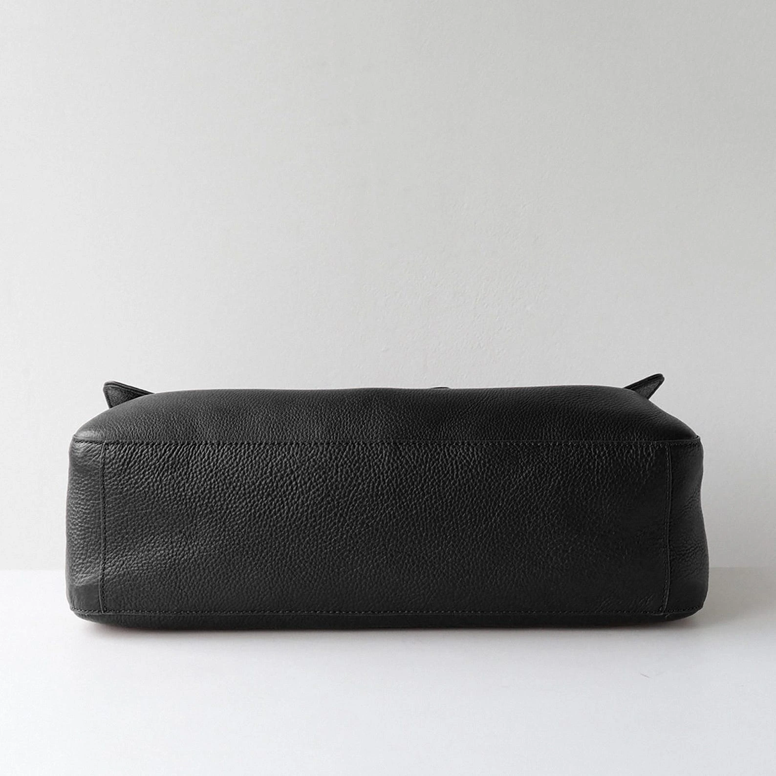 Genuine Leather Shoulder Bags, Soft Cow Leather Tote Bag, Slouchy Leather Handbags - Image 4