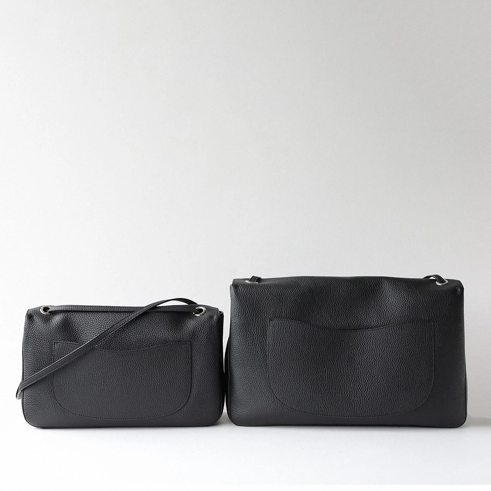 Genuine Leather Shoulder Bags, Soft Cow Leather Tote Bag, Slouchy Leather Handbags - Image 5