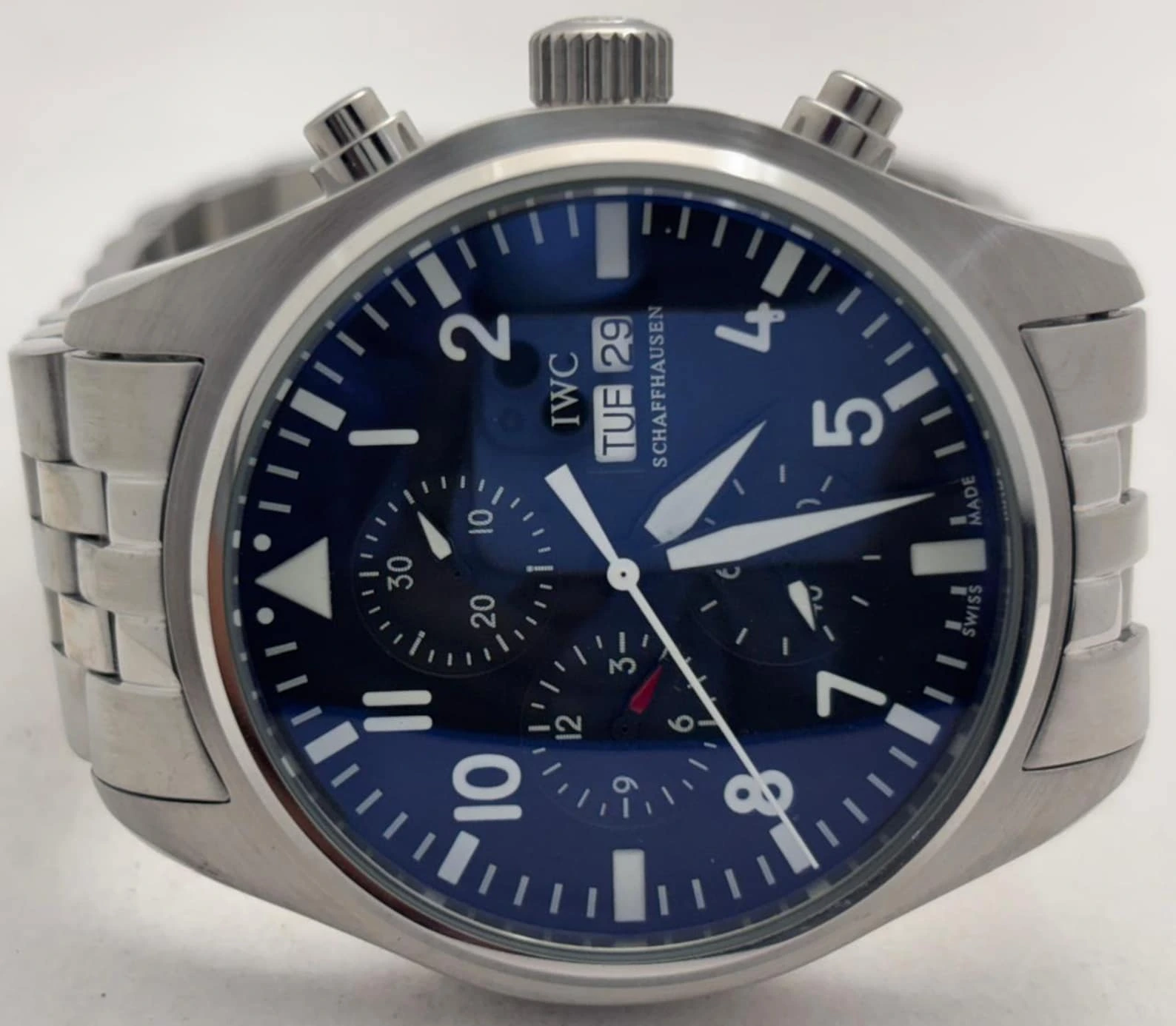 Luxury Automatic Black Dial Chronograph Men's Wrist Watch