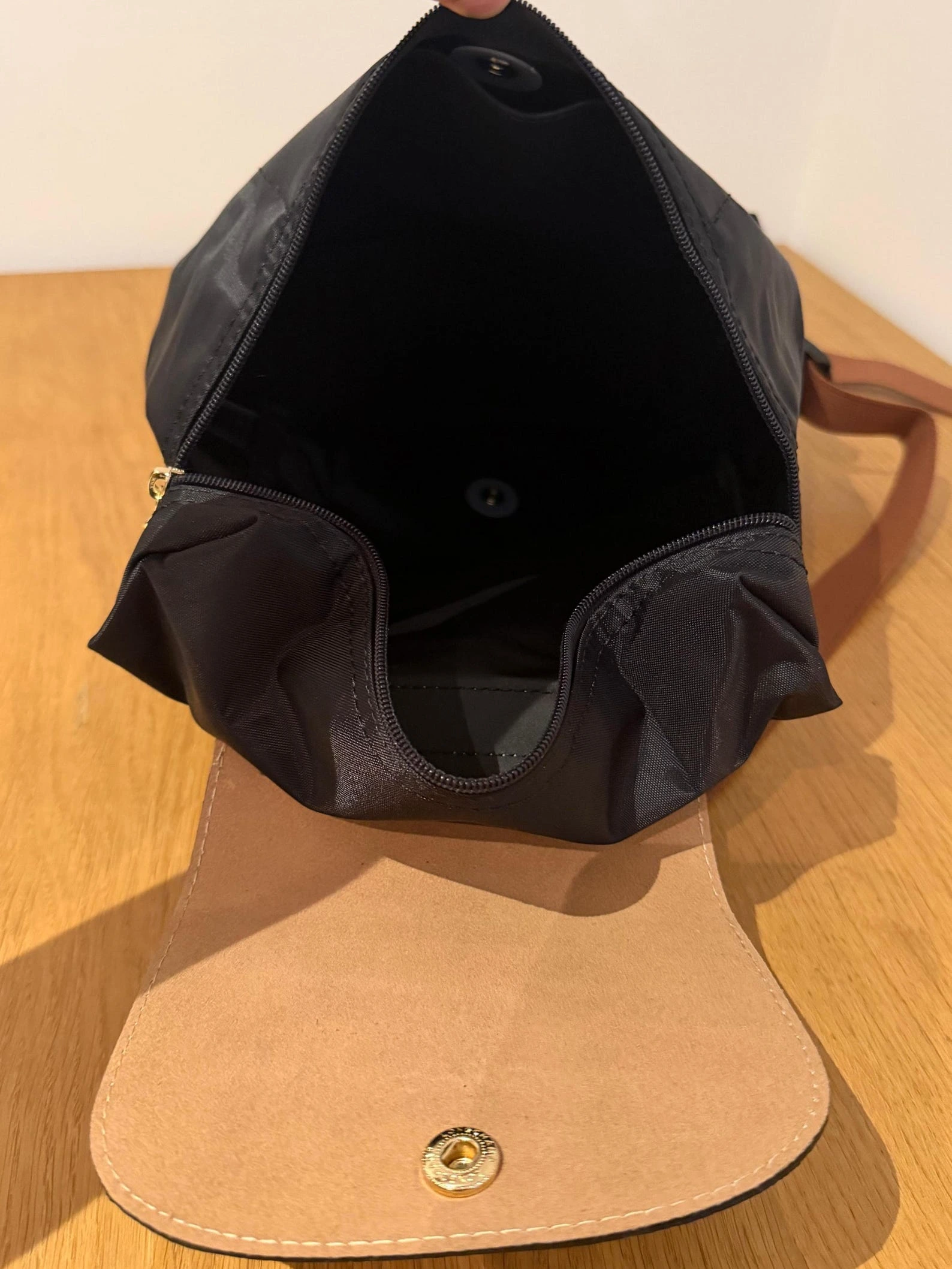 Longchamp Le Pliage Black Nylon Backpack Everyday Commuter and Travel Daypack Perfect Gift - Image 2